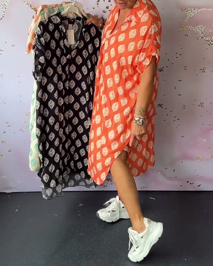 Liora™ | Lapel Spring Dress