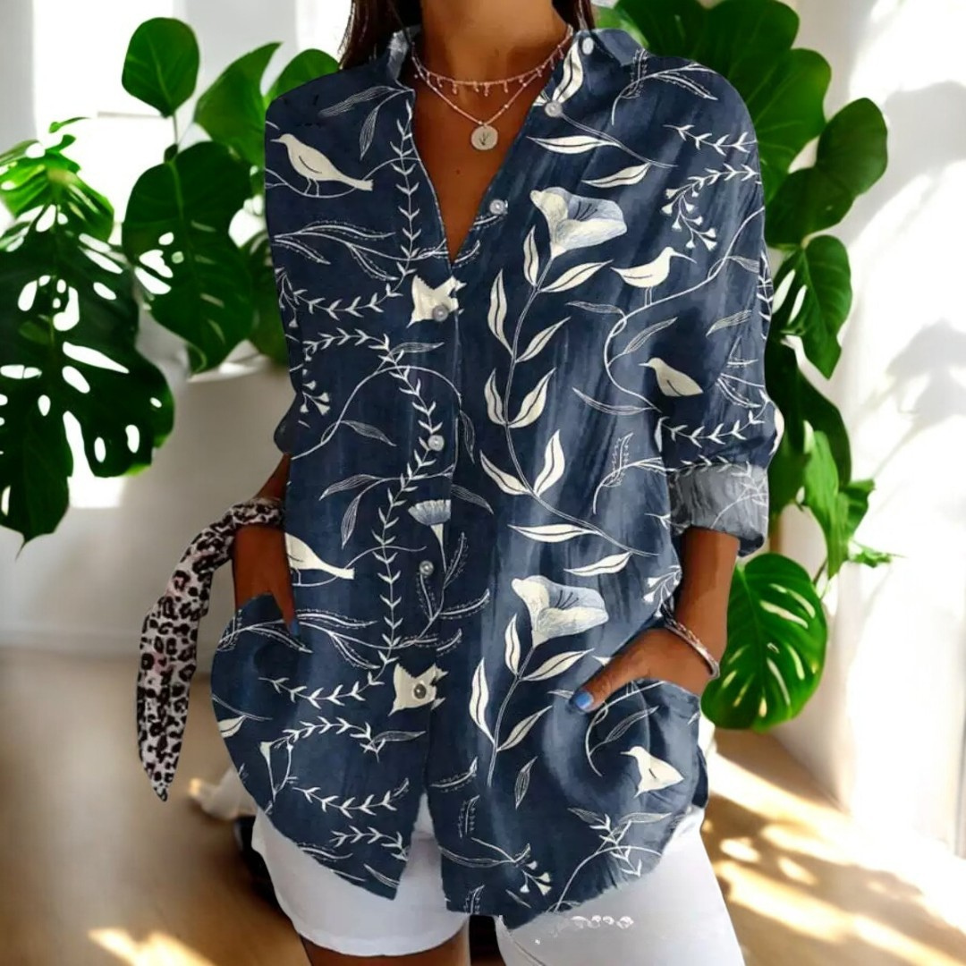 Phoebe™ - Colorful Spring Blouse