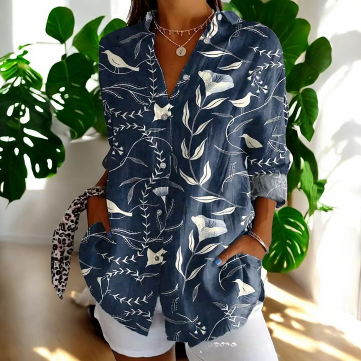 Phoebe™ - Colorful Spring Blouse