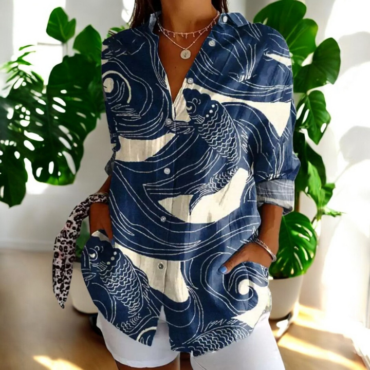 Phoebe™ - Colorful Spring Blouse