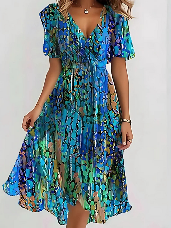 LIANNE | CASUAL BOHO GRADIENT DRESS