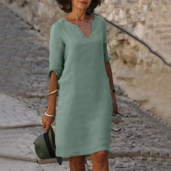 ELSIE | DRESS WITH BELLY COVERAGE