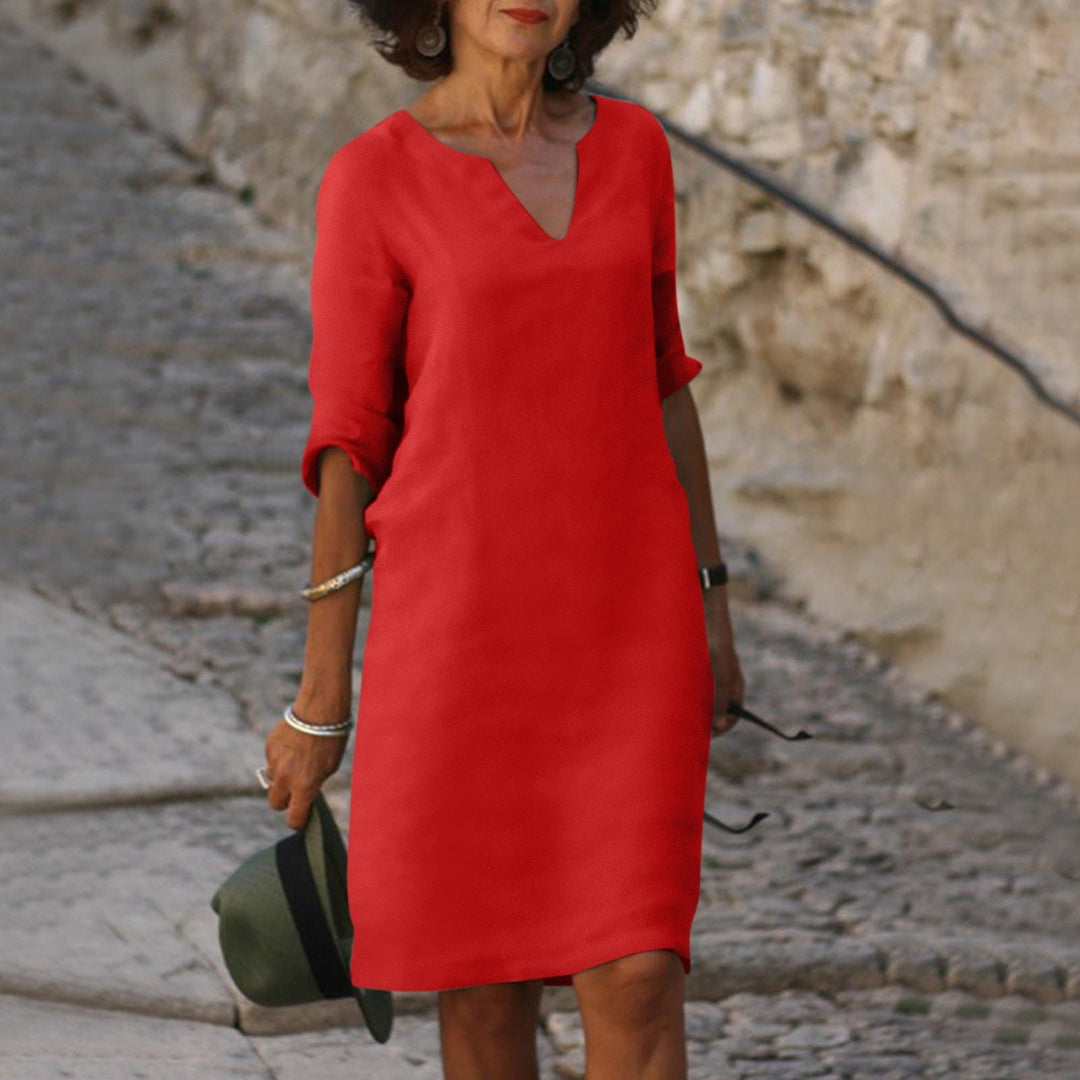 ELSIE | DRESS WITH BELLY COVERAGE