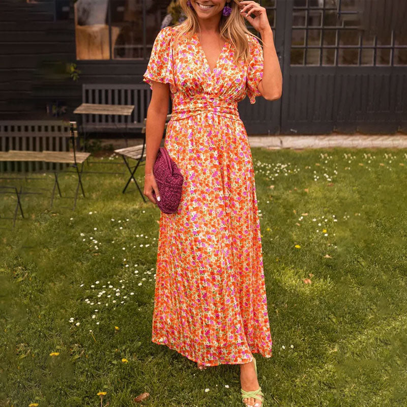 Elsie Classic V-Neck Dress