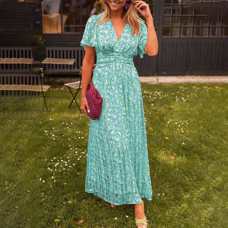 Elsie Classic V-Neck Dress