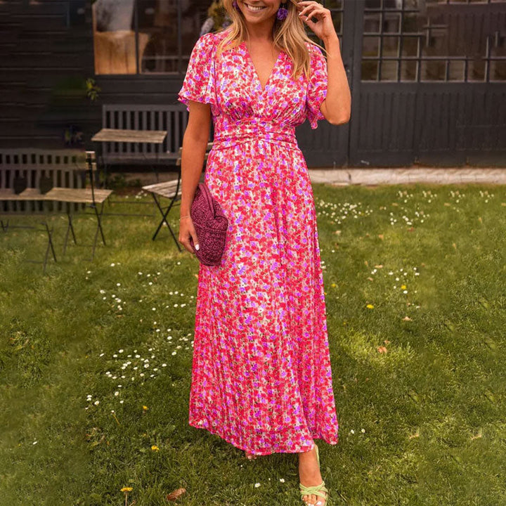 Elsie Classic V-Neck Dress