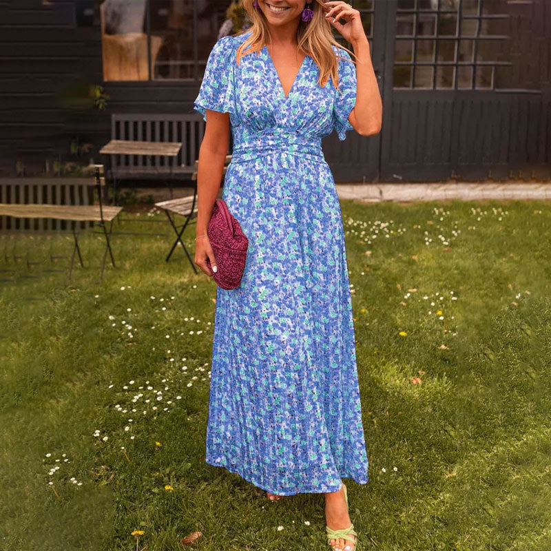 Elsie Classic V-Neck Dress